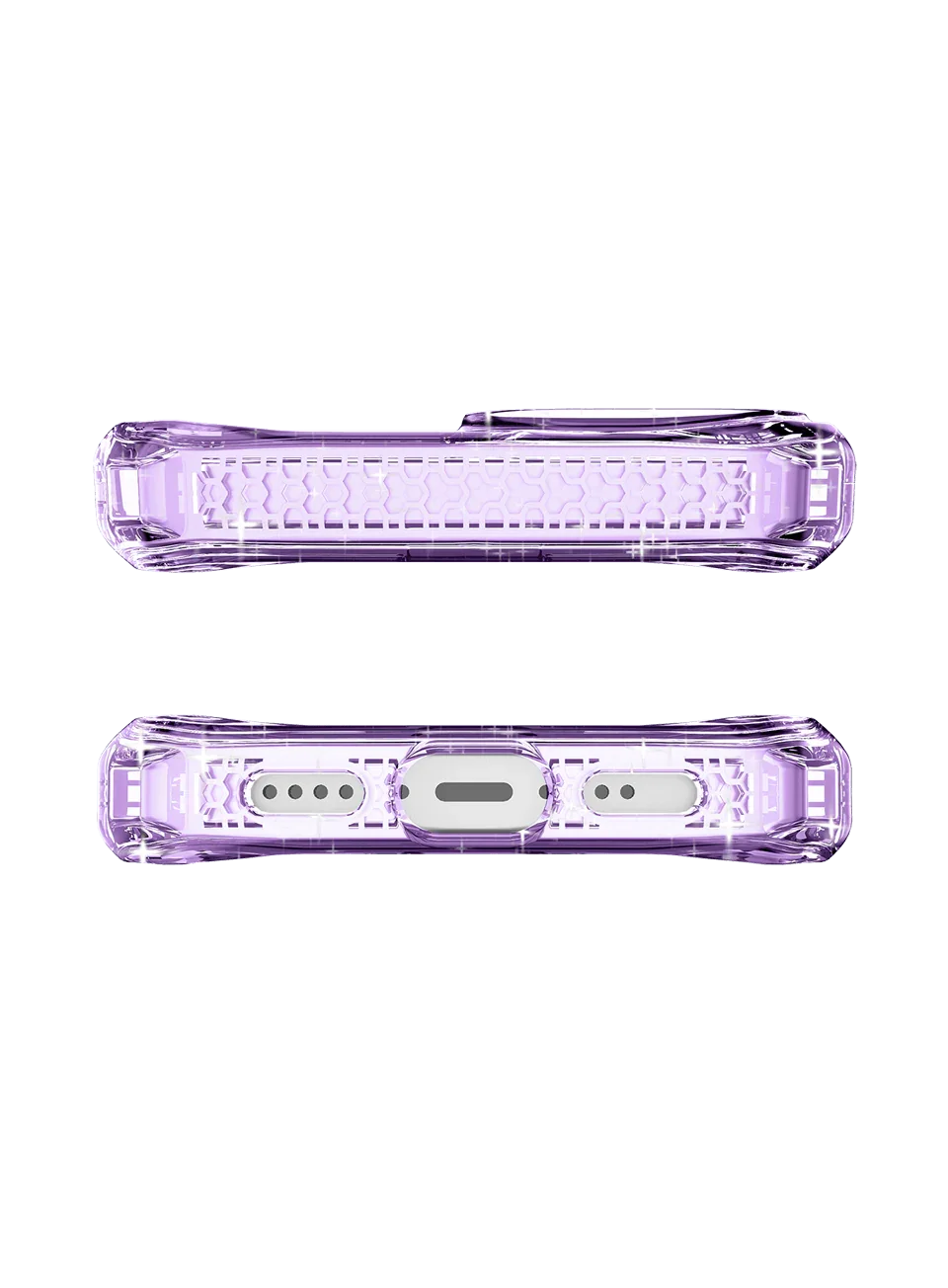 Itskins Hybrid Spark iPhone 13 Pro Max Cover - Light Purple - Tashqila Itskins Hybrid Spark iPhone 13 Pro Max Cover - Light Purple - Tashqila